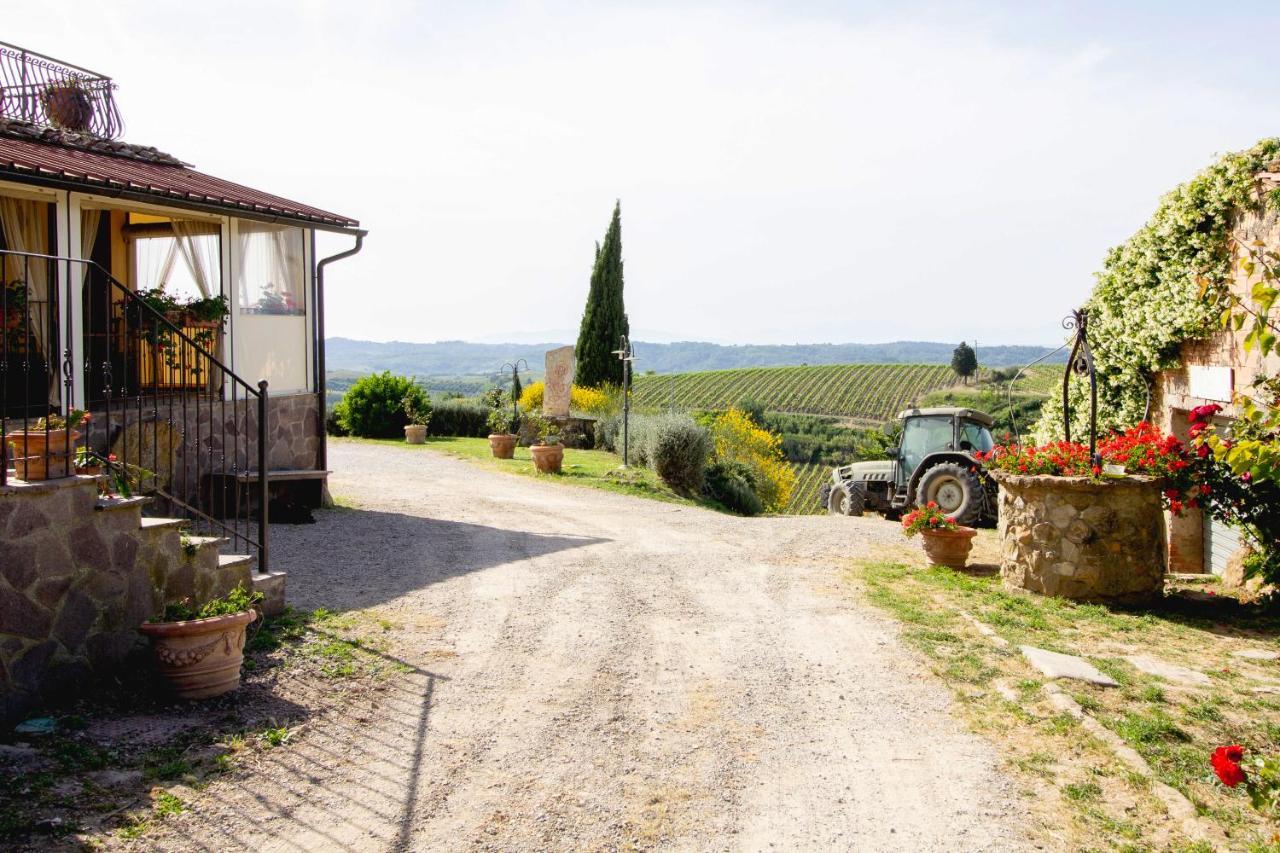 Agriturismo Poggio Pistolese Montaione Exterior foto