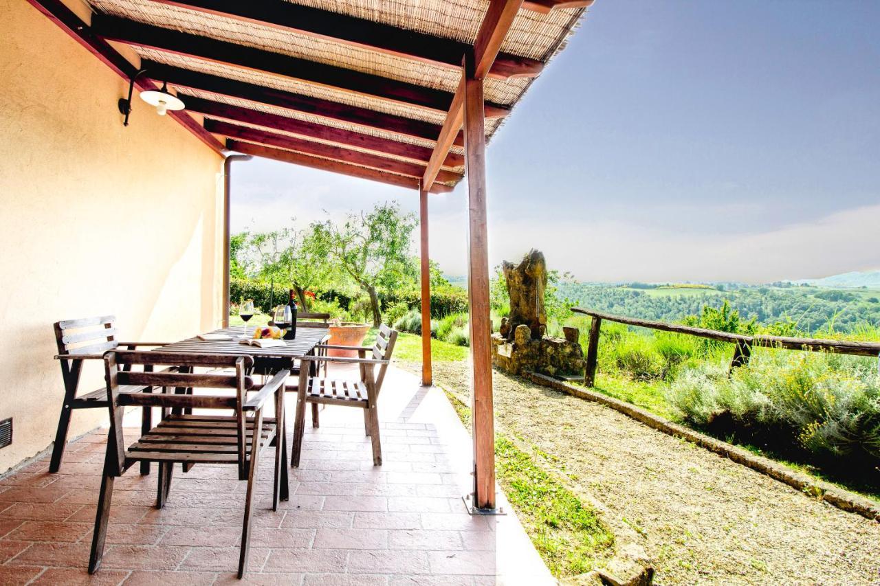 Agriturismo Poggio Pistolese Montaione Exterior foto